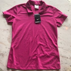hot pink ladies golf shirts